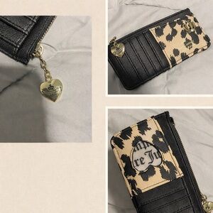 NWOT Juicy Couture Y2K Leopard Print Card Holder